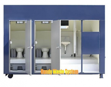 Nhà vệ sinh lưu động 4 buồng