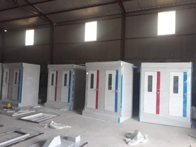 Nhà vệ sinh di động đôi