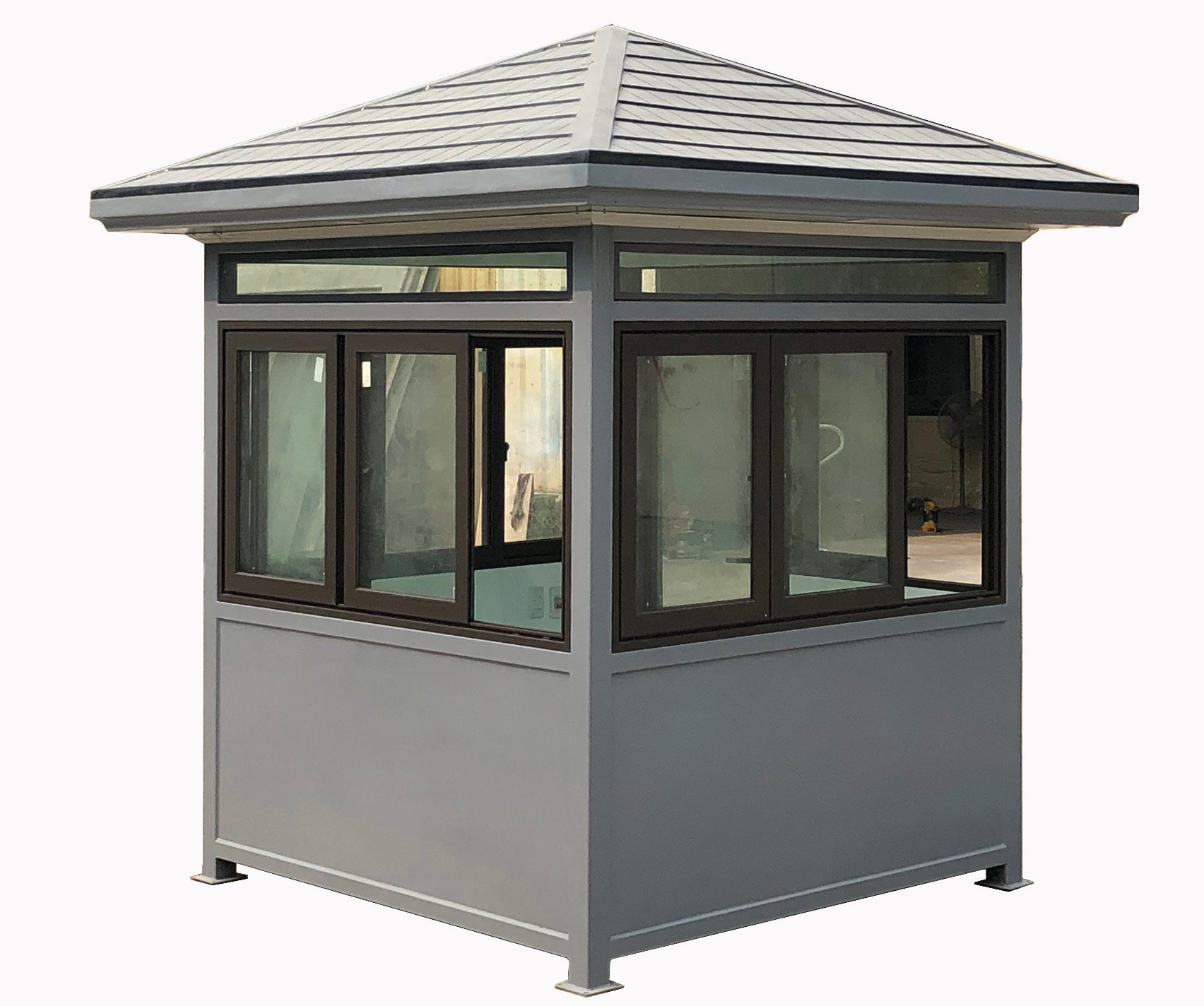 Nhà bảo vệ khung thép Handy Booth